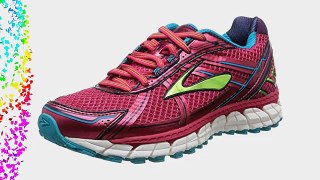 Brooks Adrenaline Gts 15 Women's Training Running Shoes Red (Raspberry/Limepunch/Bluebird)