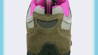Hi-Tec Quadra Classic Low Women's Hiking Boots Taupe/Cyclamen 4 UK
