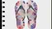 Womens Havaianas Caprice White Silver Flip Flops Sandals