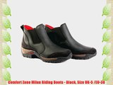 Comfort Zone Milan Riding Boots - Black Size UK-5 /EU-38