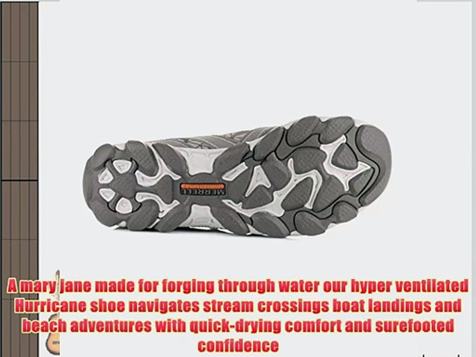 Womens Merrell Hurricane Mary Jane Taupe Velcro Activity Water Shoes SIZE 5