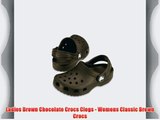 Ladies Brown Chocolate Crocs Clogs - Womens Classic Brown Crocs