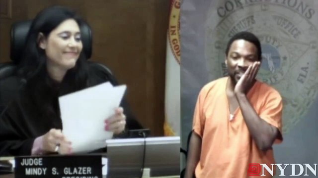 Florida judge recognizes old school friend in court
