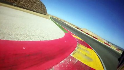 Moto 2 camera on board at Aragon Circuit - Hd qual