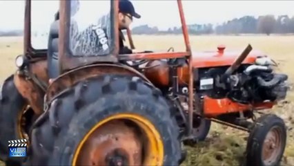 Turbo Tractors Begin To Drift :)