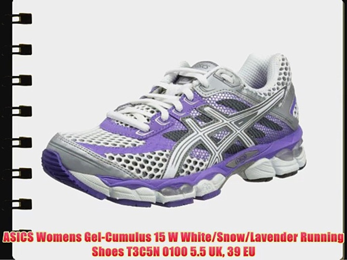 asics gel cumulus 15 womens white