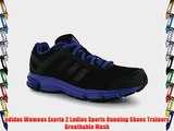 adidas Womens Exerta 2 Ladies Sports Running Shoes Trainers Breathable Mesh