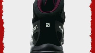 SALOMON Synapse Mid CS WP Ladies Trail Walking Boot Black/Grey/Purple UK4.5
