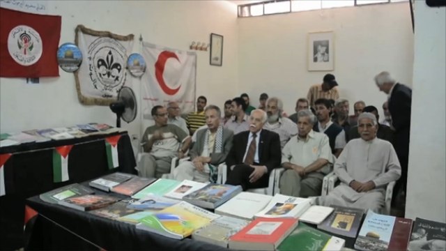 ندوة شعرية داخل مخيم اليرموك بدمشق