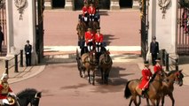 Kate at Trooping the Colour - Duchess of Cambridge's last public appearance before giving birth