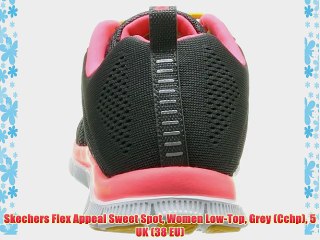 Skechers Flex Appeal?Sweet Spot Women Low-Top Grey (Cchp) 5 UK (38 EU) -  video dailymotion