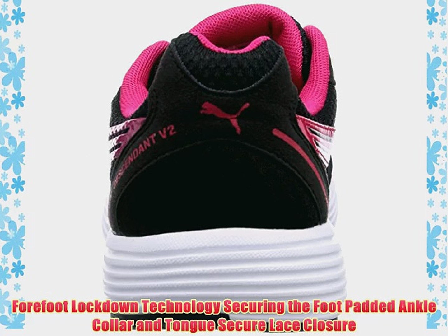 ⁣Puma Descendant V2 W Women's Running Shoes Black/Pink 6 UK