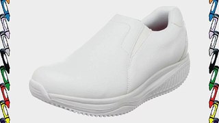 New Ladies/Womens White Leather Skechers 'Shape Ups' Trainers - White - UK SIZE 5