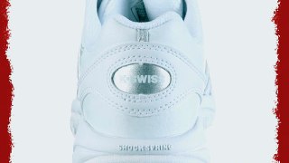 K-Swiss Performance Womens VIBRANT IV Tennis Shoes White Wei? (White/Platinum) Size: 39.5 EU6