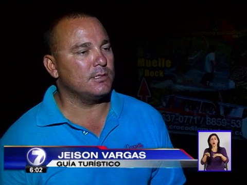 Hombre muere tras lanzarse a río Tárcoles y ser atacado por cocodrilos