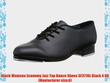 Bloch Womens Economy Jazz Tap Dance Shoes SF3710L Black 4 UK (Manfacturer size:6)