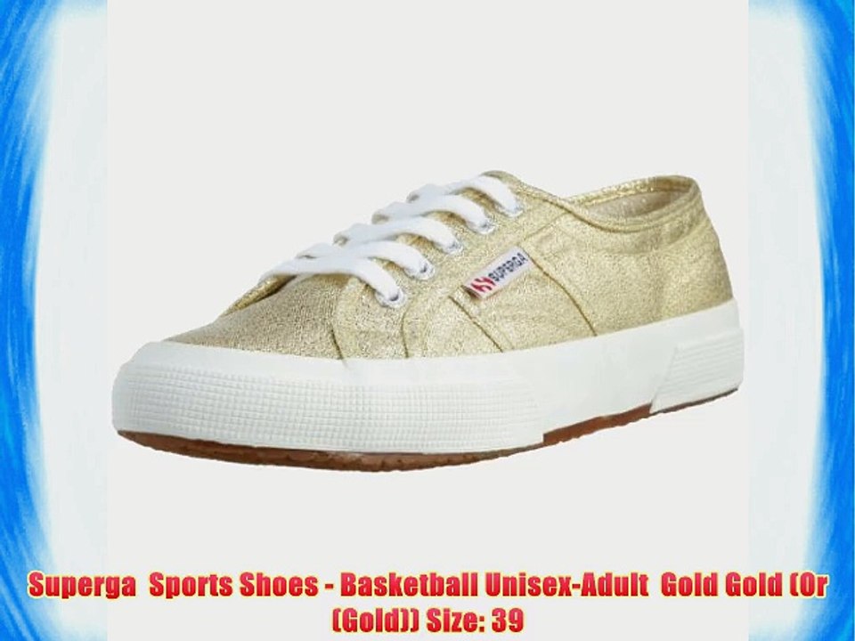 superga gold 39