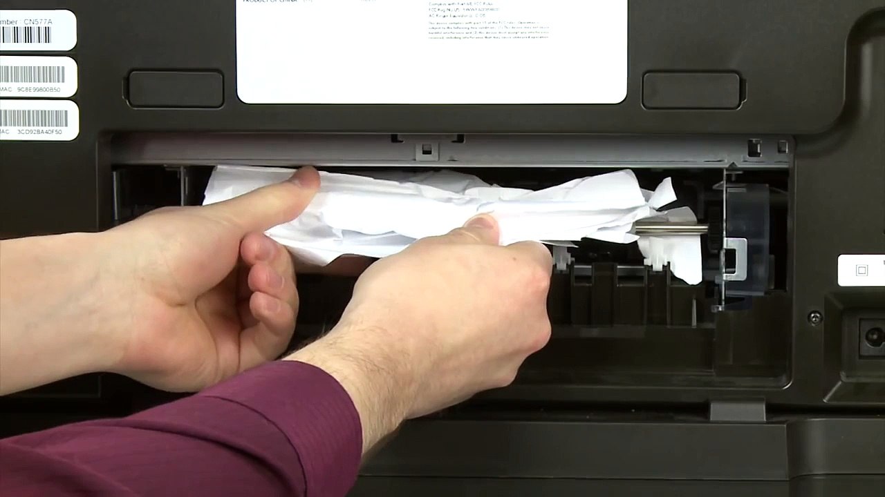 Fixing a Carriage Jam HP Officejet Pro 8600 eAllinOne Printer