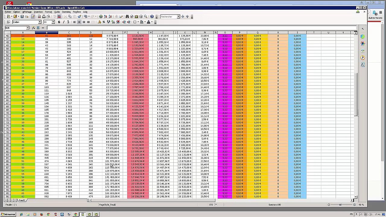 Meoclick impôts comment déclarer ses gains tableur : mode d'emploi du site officiel du MINEFI