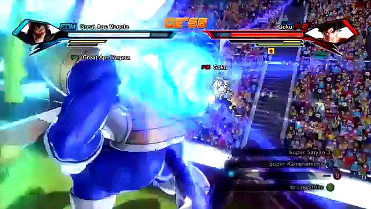 Dragon Ball Xenoverse Goku Vs Great Ape Vegeta