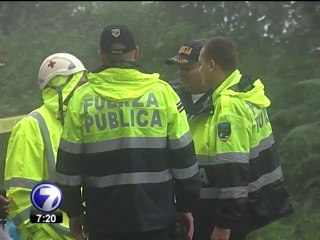 Familiares de un joven desaparecido encuentran su cuerpo a la orilla de la carretera en el Zurquí
