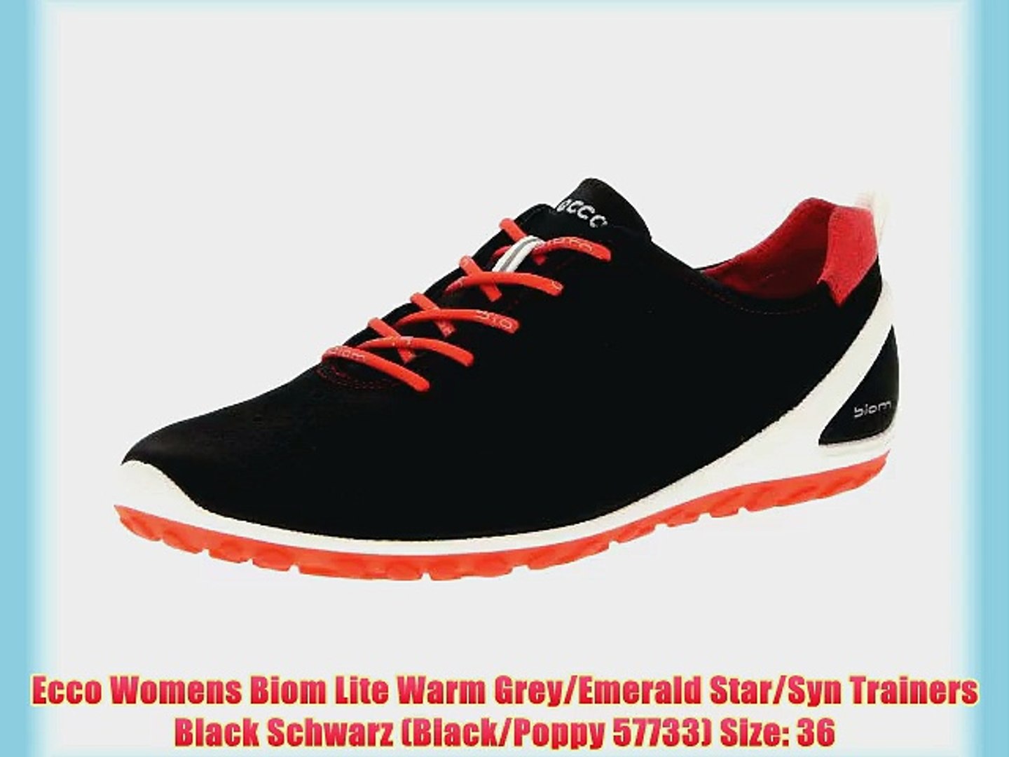 ecco biom lite womens black