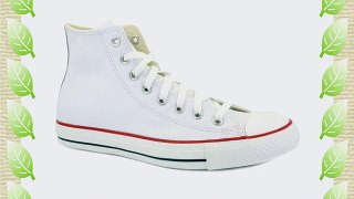 Converse All Star Leather 132169C Unisex Laced Leather Trainers White - 10