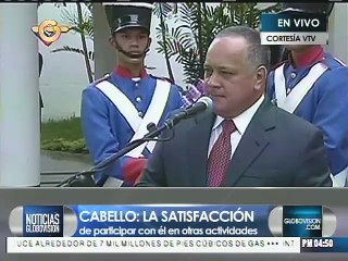 Cabello: Botón develado reconoce a Chávez como uno de los héroes caídos