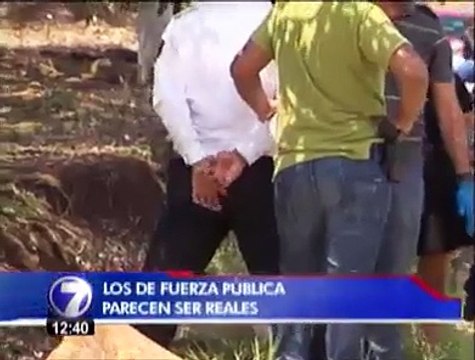 OIJ investiga procedencia de uniformes de Fuerza Pública en banda de asaltantes