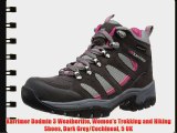 Karrimor Bodmin 3 Weathertite Women's Trekking and Hiking Shoes Dark Grey/Cochineal 5 UK