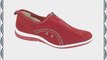 Ladies Gusset Boulevard Slipon Shoes Red Size 7 UK