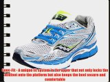 Saucony Lady 'Powergrid Triumph 9' Running Shoes White/Blue/Silver UK 9