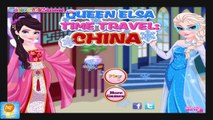 Disney Frozen   Queen Elsa Time Travel China   Disney Frozen Princess Games