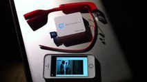 Streaming video hack from a pocket media streamer into the Google Glass browser
