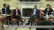 Vietnamese Communist Party chief visits White House