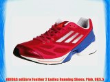 ADIDAS adiZero Feather 2 Ladies Running Shoes Pink UK5.5
