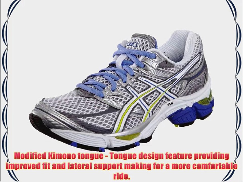 Asics Women's Gel Cumulus 13 W White/Snow/Twlight Trainer T199N 0100 3 UK - video dailymotion