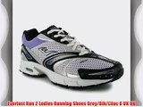 Everlast Run 2 Ladies Running Shoes Grey/Blk/Lilac 8 UK UK