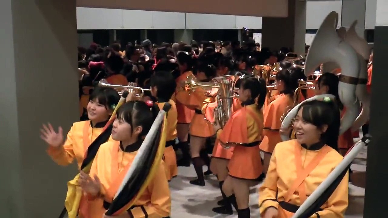 京都橘高校吹奏楽部 第51回定期演奏会 ロビー風景