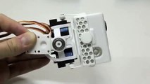 3-axis camera gimbal for GoPro (assembly and servo test)