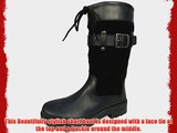 Ladies Short Leather Riding Walking Country Boots Size Black 5