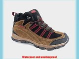 Ladies Womens Mirak Black Brown Red Waterproof Hiking Trek Walking Boots Sizes 3 to 8 (5)