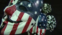 Hard Fiberglass Resin Guy Fawkes Anonymous Airsoft Mask Review & Strength Tests
