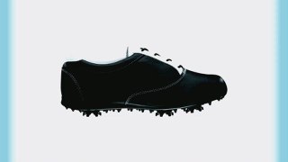 Adidas Ladies Adiclassic Golf Shoes (Black/White) 2013 Ladies 4 Black/White Ladies 4 Black/White