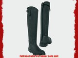 Toggi Calgary Long Leather Riding Boot With Full Zip Wide Leg Fitting In Black Size: 4.5 (EU