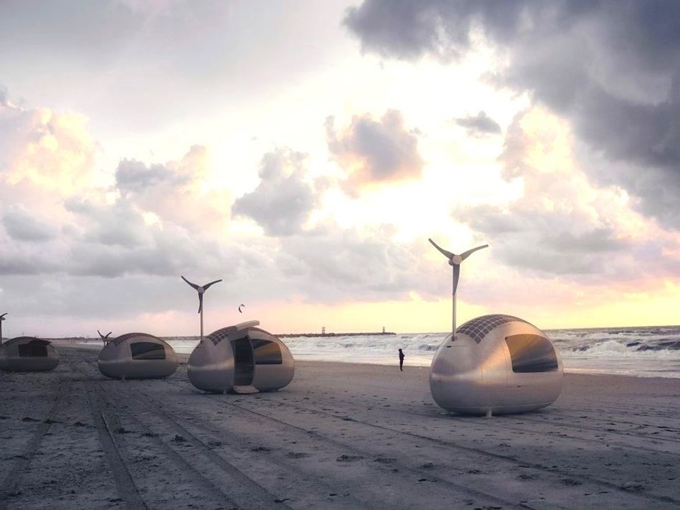 Downsize To Tiny Futuristic Homes