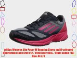 adidas Womens Lite Pacer W Running Shoes multi-coloured Mehrfarbig (Tech Grey F12 / Vivid Berry