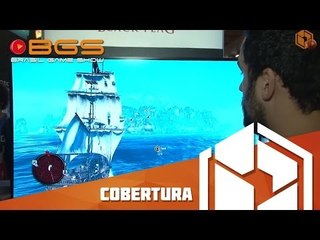 Gabriel joga Assassin's Creed IV: Black Flag no PS4 - Gameplay - [BGS 2013] - BJ