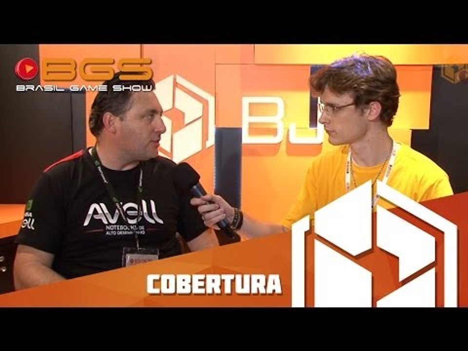 Diretor da Avell apresenta novo notebook e fala um pouco da empresa - [BGS 2013] - BJ