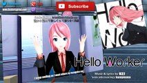 PROMO: Hello, Worker Promo - 初音ミク Project DIVA F 2nd - English Subs Japanese & Romaji Karaoke